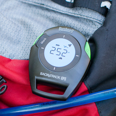 BUSHNELL® BackTrack Original G2 Digital Compass with GPS - Store and locate up to 3 positions with this personal location finder and self-calibrating digital compass.  Compact and light, this compass features GPS technology and a built-in backlit LCD. Requires 2 AAA batteries (not included).